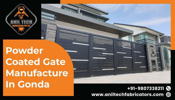 powder coated aluminium gates